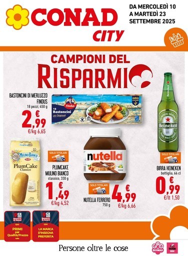 Volantino Conad City