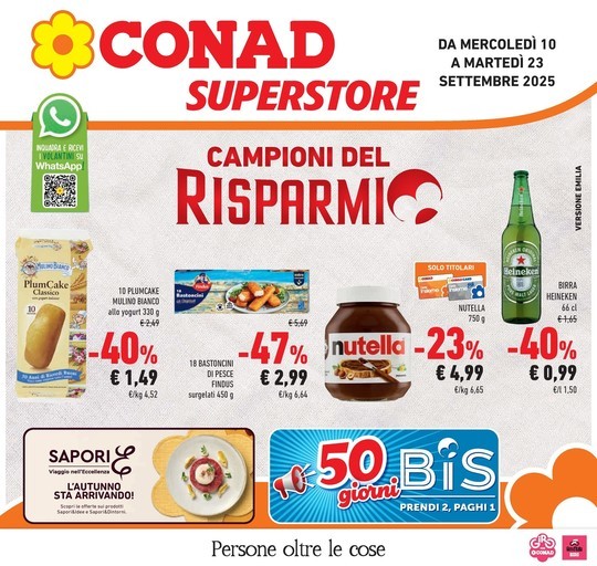 Volantino Conad Superstore