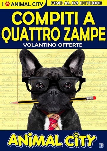 Volantino Animal City