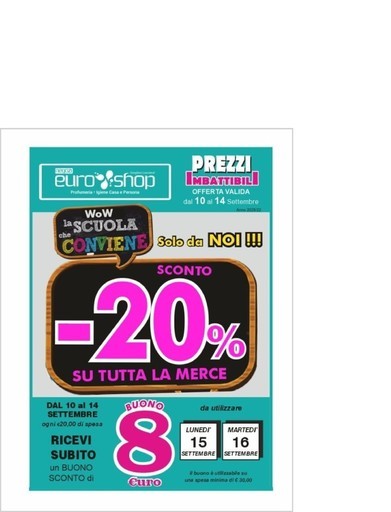 Volantino Euro Shop