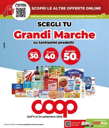 Volantino Coop