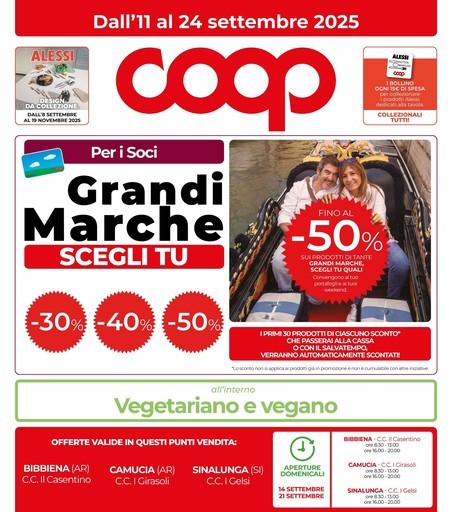 Volantino Coop