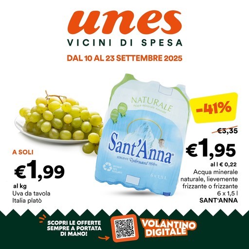 Volantino Unes