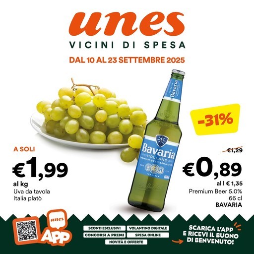 Volantino Unes