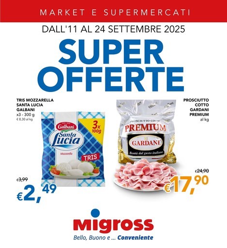 Volantino Migross Supermercati
