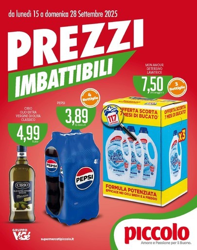 Volantino Supermercati Piccolo