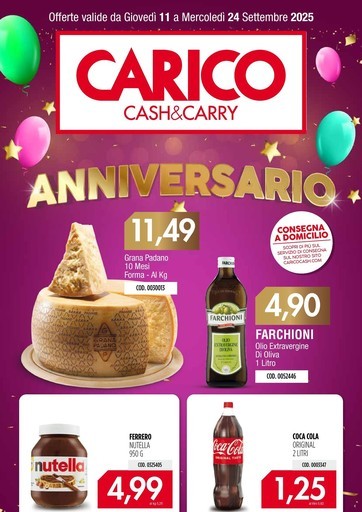 Volantino Carico Cash & Carry