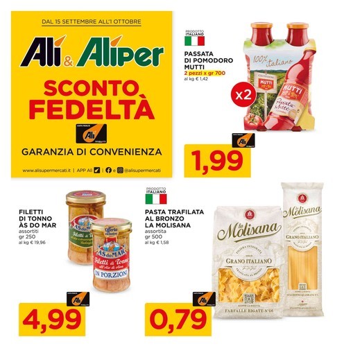 Volantino Alì Supermercati