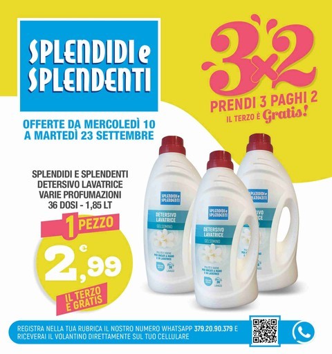 Volantino Splendidi e Splendenti