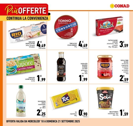 Conad - Più Offerte continua la Convenienza