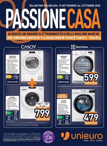 Volantino Unieuro