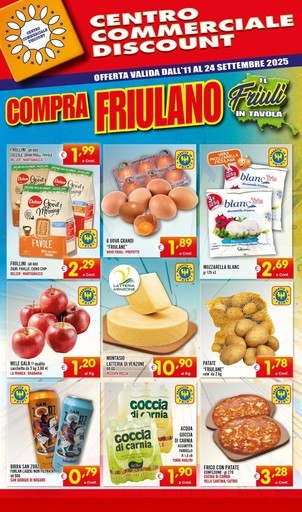Volantino Centro Commerciale Discount