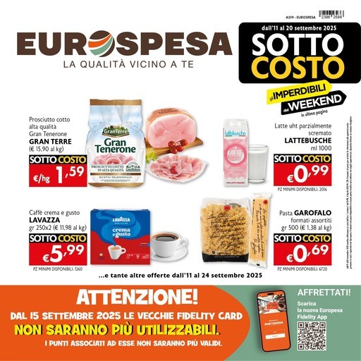 Volantino Eurospesa