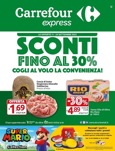 Volantino Carrefour Express