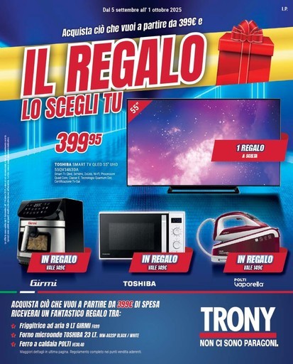 Volantino Trony
