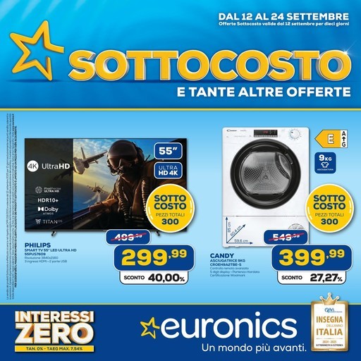 Volantino Euronics