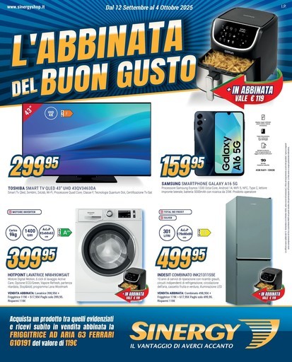 Volantino Sinergy