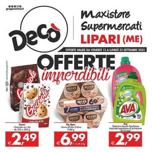 Volantino Deco