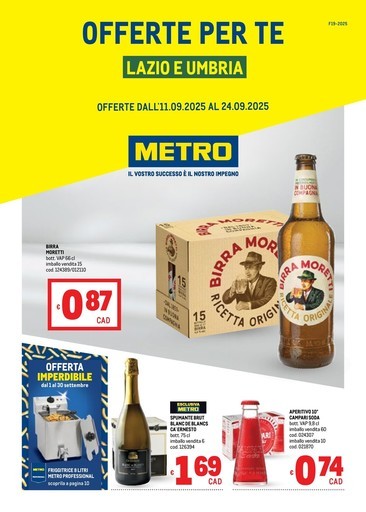 Volantino Metro