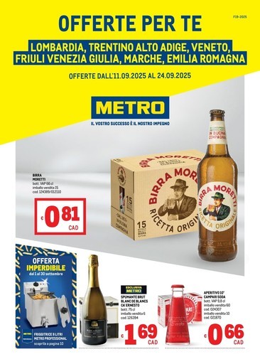 Volantino Metro