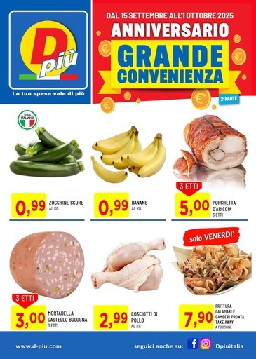 Dpiù - Anniversario Grande Convenienza