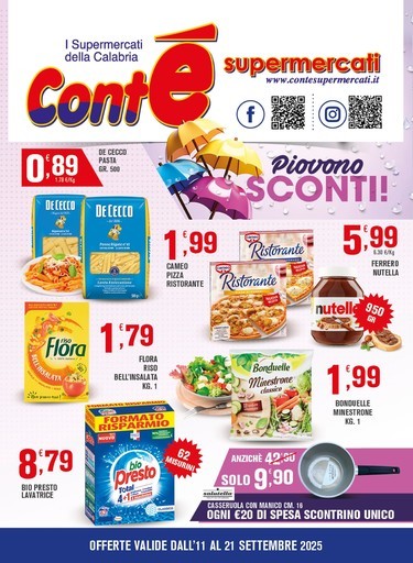 Volantino Contè Supermercati
