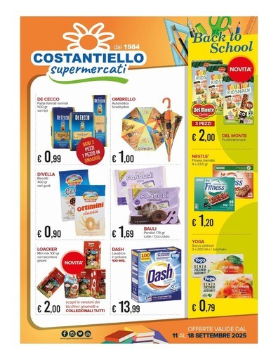 Volantino Costantiello supermercati
