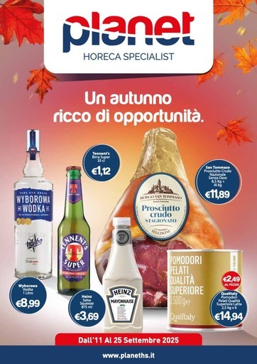 Volantino Planet Horeca