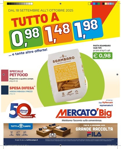 Volantino Mercatò Big