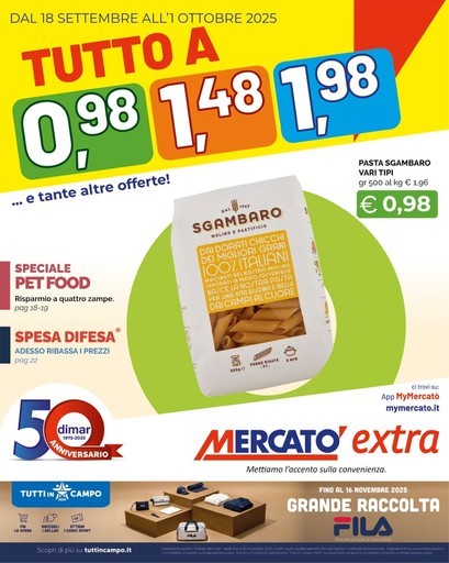 Volantino Mercatò Extra