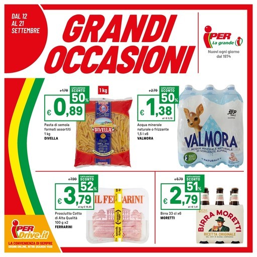 Volantino Iper la grande i