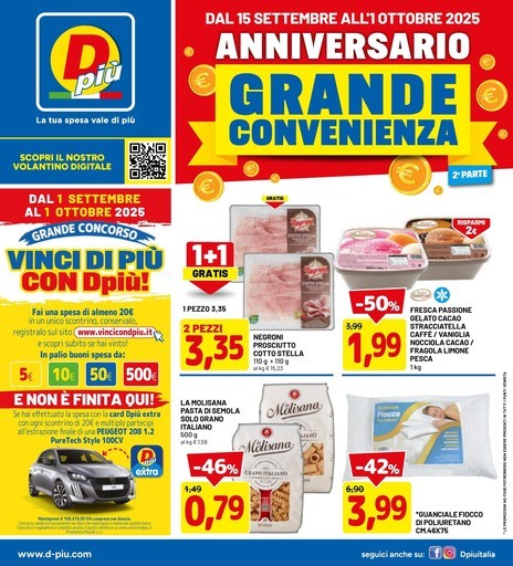 Volantino Dpiù