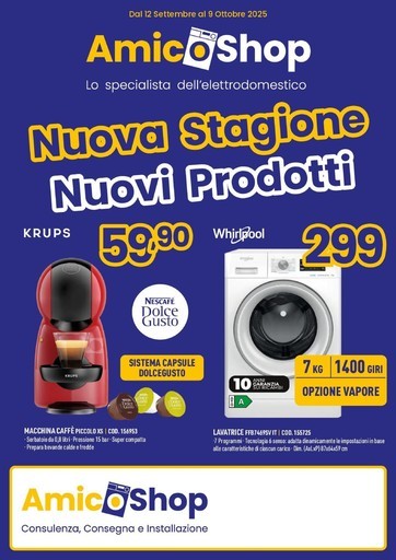 Volantino Amico Shop