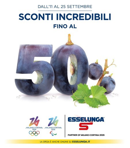 Esselunga - Sconti fino al 50%