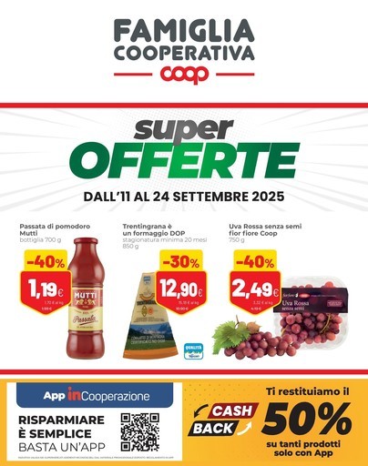 Volantino Coop