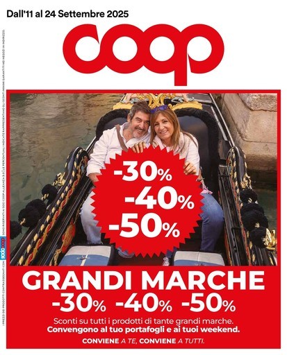 Volantino Coop