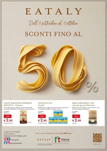 Volantino Eataly