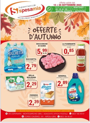 Volantino Supermercati Spesa Mia