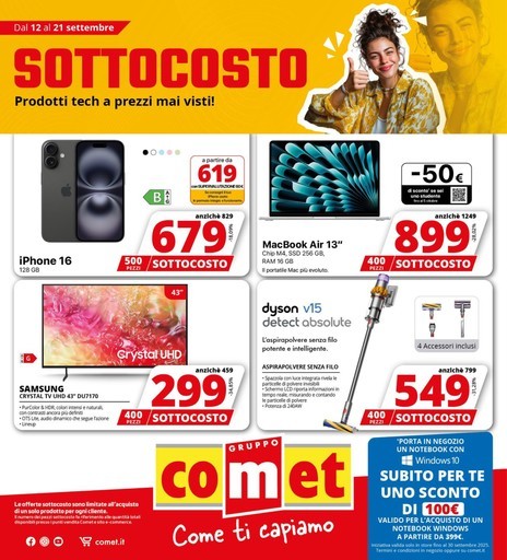 Volantino Comet