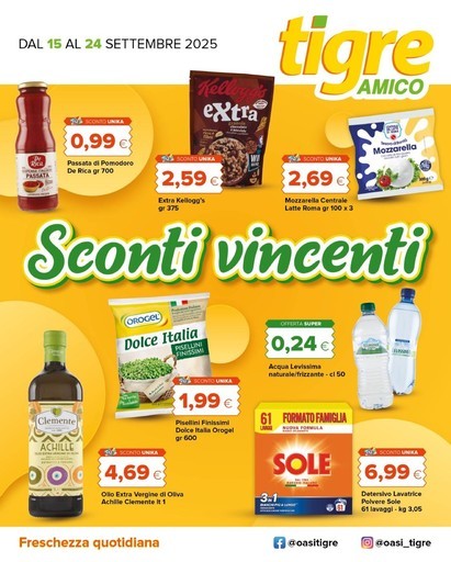 Volantino Tigre Amico