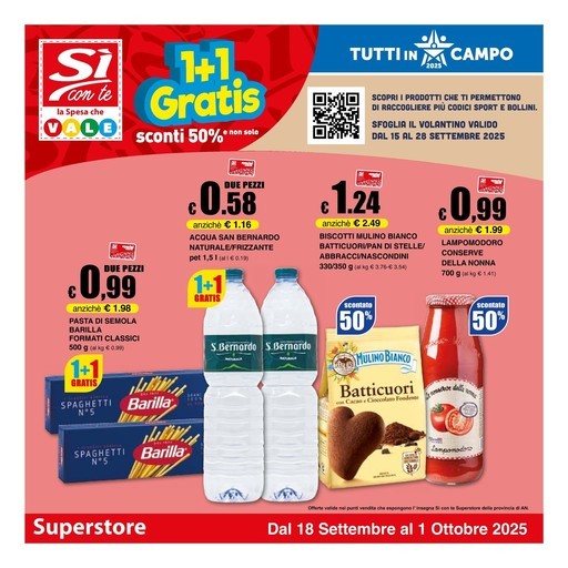 Volantino Si con te superstore