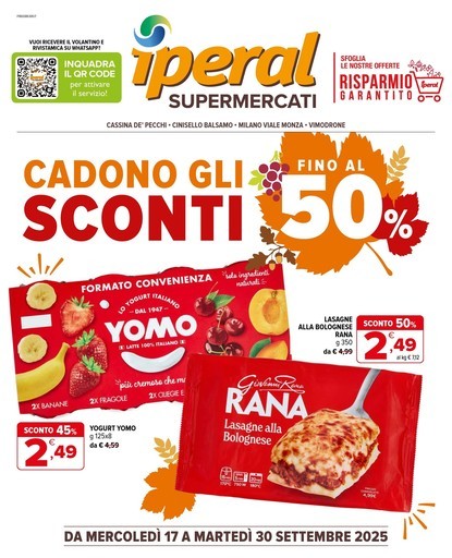 Volantino Iperal