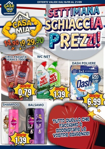 Volantino A Casa Mia