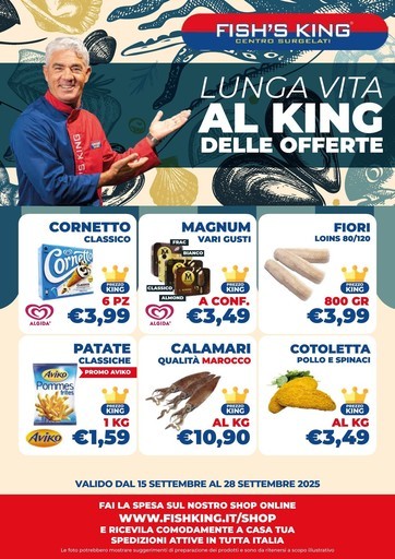 Fish's King - LUNGA VITA AL KING DELLE OFFERTE