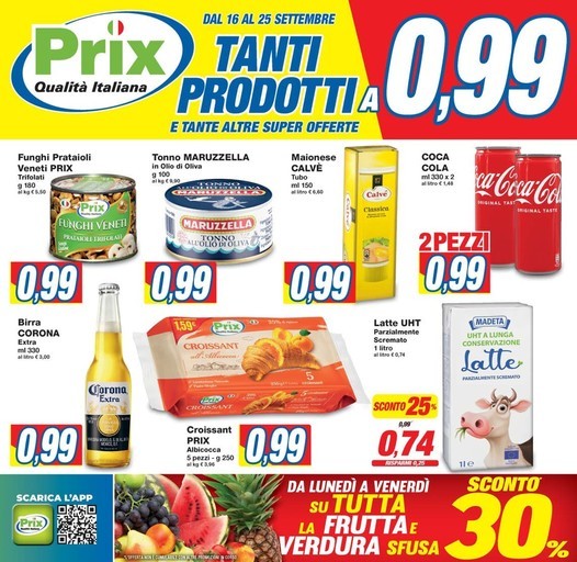 Volantino Prix