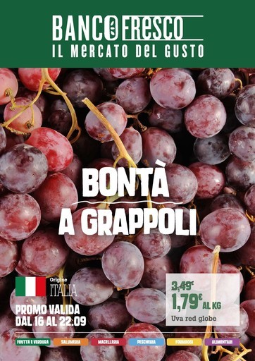 Banco Fresco - Bonta a grappoli