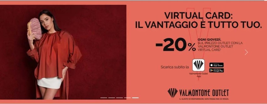 Volantino Valmontone Outlet