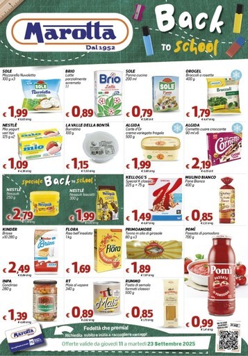 Volantino Supermercati Marotta