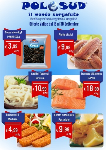 Volantino Polo Sud surgelati