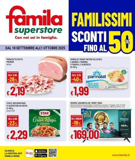Volantino Famila Superstore